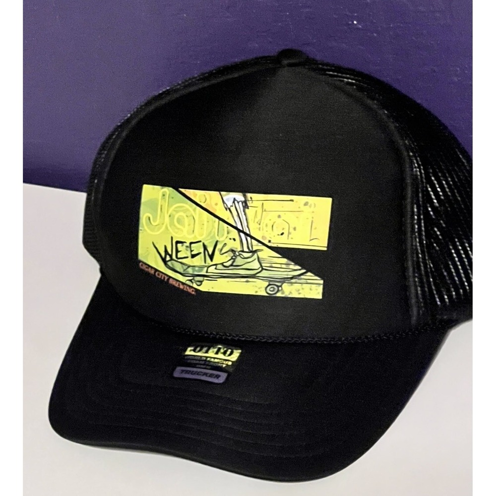 Cigar City Brewing SPOT Skateboarding Hat Halloween Jai Alai Tampa Limited Rare